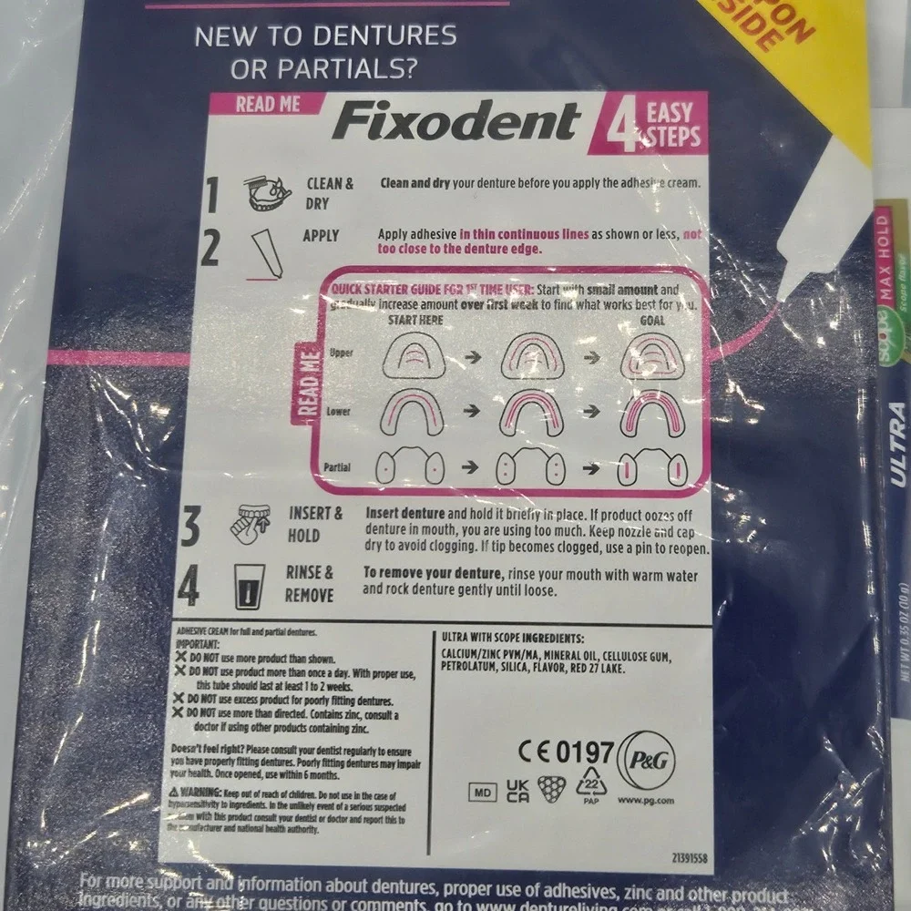 Fixodent ultra max